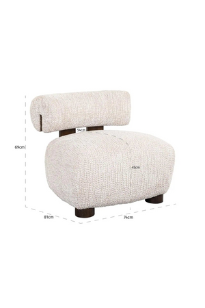   Modern Cotton Lounge Chair | Oroa.com