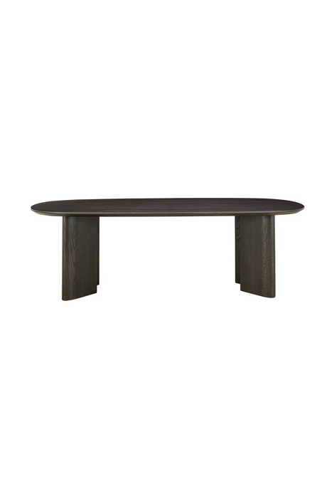   Brown Oak Dining Table | Oroa.com