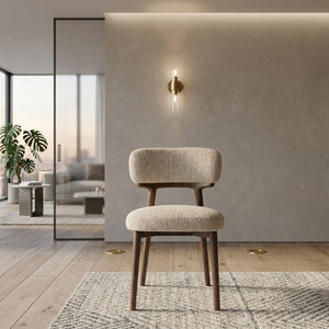   Wood Framed Dining Chairs (2) | Oroa.com