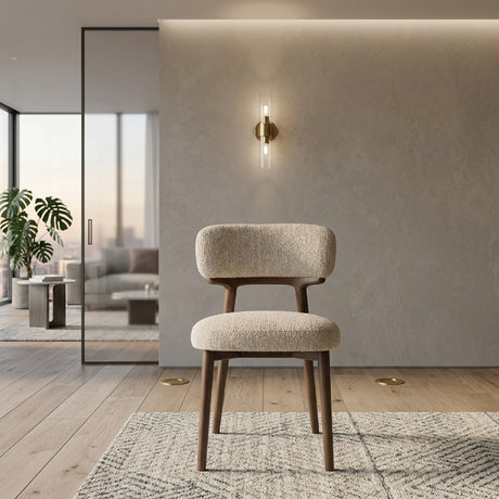   Wood Framed Dining Chairs (2) | Oroa.com