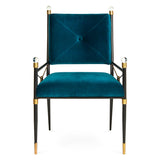 Velvet Accent Armchair | Jonathan Adler Rider | Oroa.com