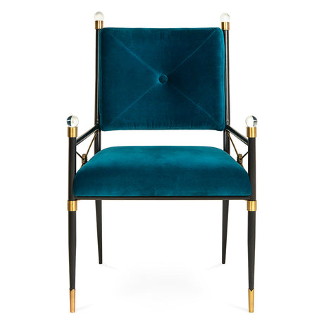Velvet Accent Armchair | Jonathan Adler Rider | Oroa.com