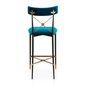 Velvet Counter Stool | Jonathan Adler Rider | Oroa.com