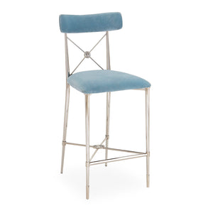 Velvet Counter Stool | Jonathan Adler Rider | Oroa.com