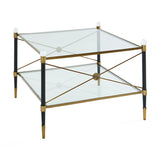 Two-Tier Glass Coffee Table | Jonathan Adler Rider | Oroa.com