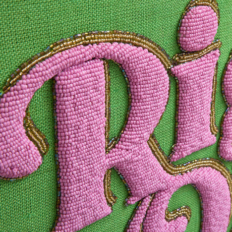 Beaded Slogan Wall Art | Jonathan Adler Right On | Oroa.com