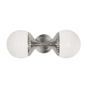 Double White Glass Wall Lamp | Jonathan Adler Rio | Oroa.com