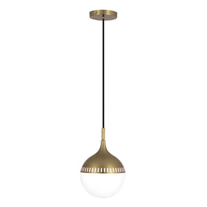 White Glass Orb Pendant Light S | Jonathan Adler Rio | Oroa.com