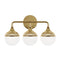 Three-Light Glass Wall Lamp | Jonathan Adler Rio | Oroa.com