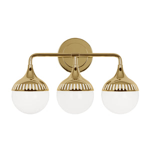 Three-Light Glass Wall Lamp | Jonathan Adler Rio | Oroa.com