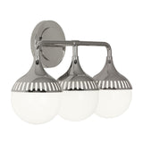 Three-Light Glass Wall Lamp | Jonathan Adler Rio | Oroa.com