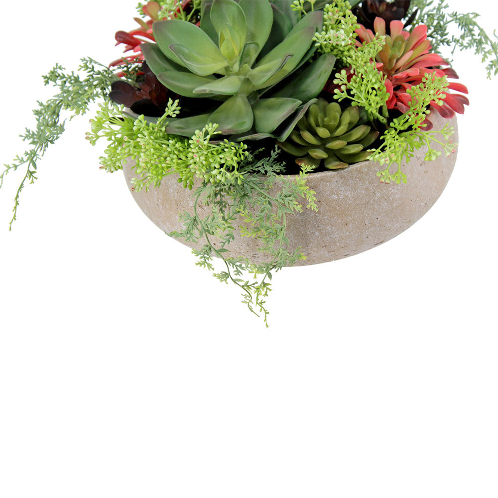 Lifelike Succulent Arrangement - OROA