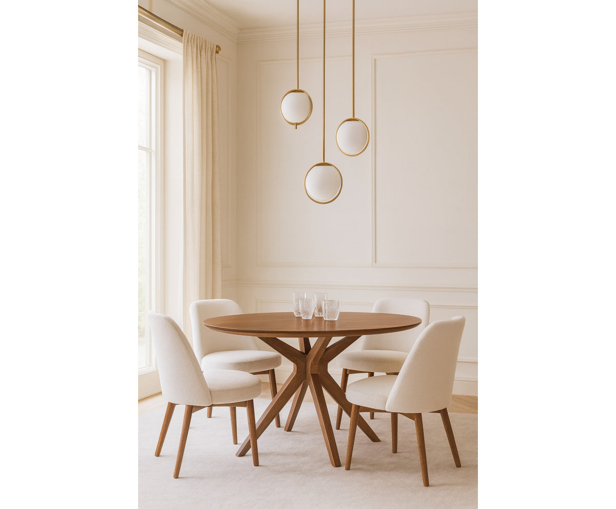 modern round dining table - www.oroa.com