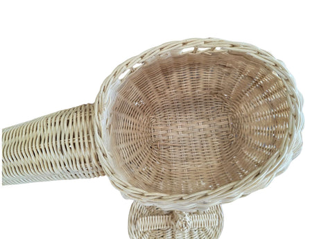 Rattan Toy Helicopter | Montessori Airplane Nursery Decor