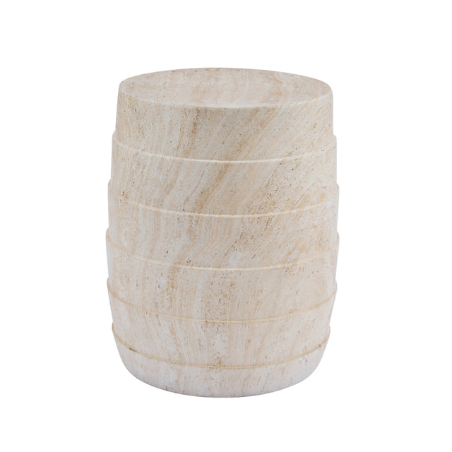 travertine side table - oroa.com