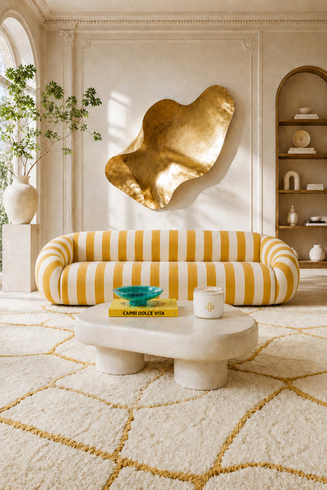 Solare Stripe Sofa - OROA.COM