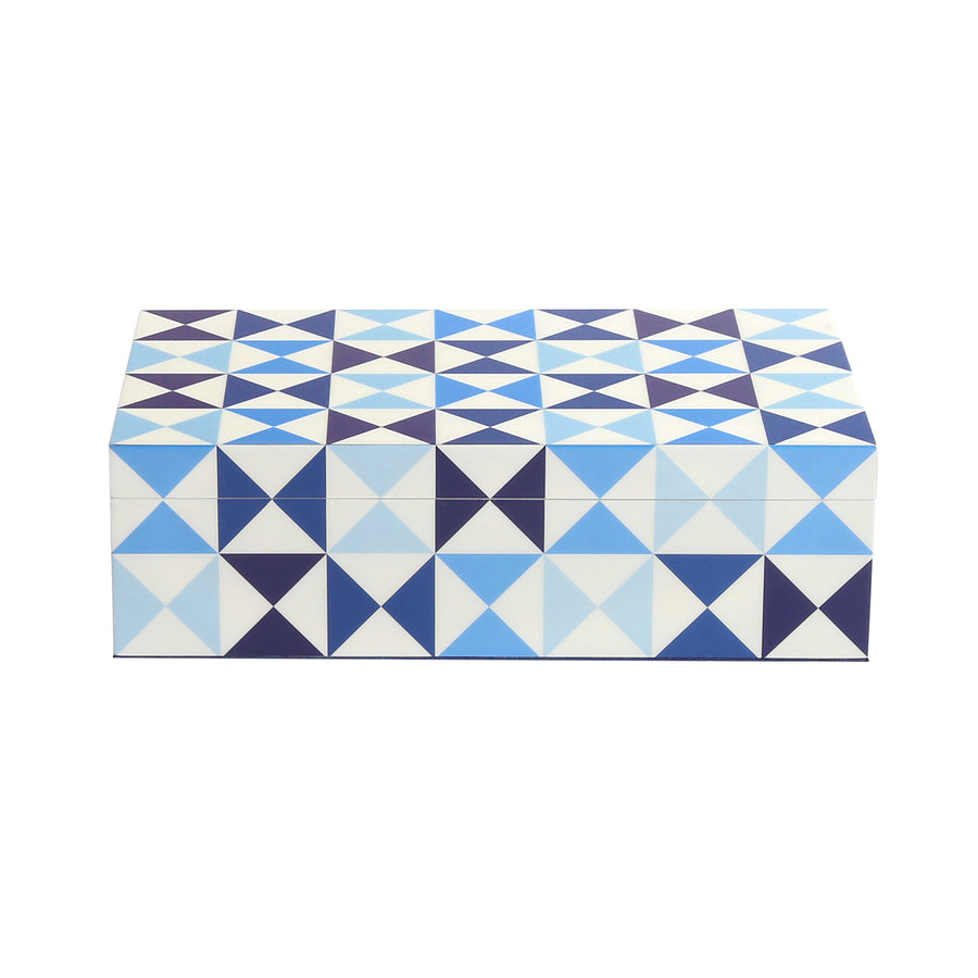 Geometric Pattern Lacquer Box M | Jonathan Adler Sorrento | Oroa.com