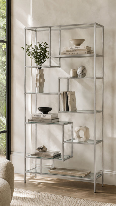 stainless steel bookshelf - oroa