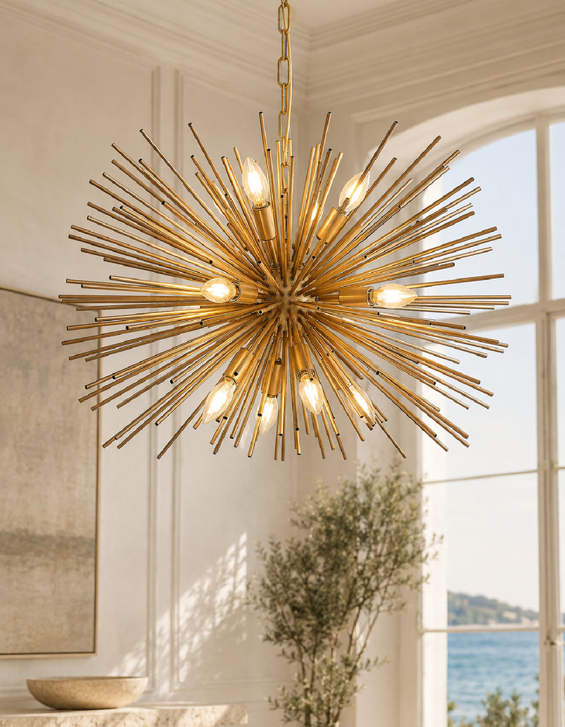 Starbust chandelier oroa