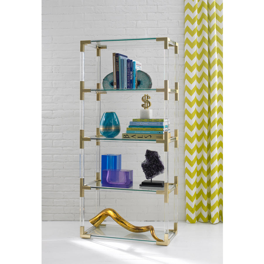 Glass Shelf Cabinet | Jonathan Adler Jacques | Oroa.com