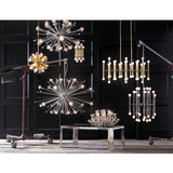 Bamboo Detail Five-Arm Wall Lamp | Jonathan Adler Meurice| Oroa.com