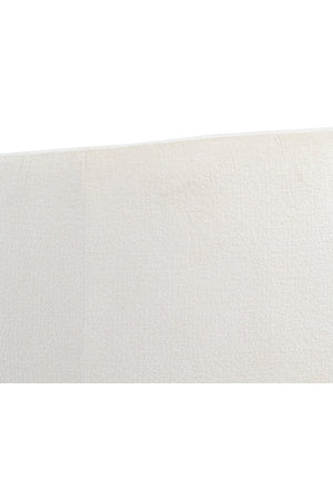 Modern European furniture - White Curved Lounge Chair - www.oroa.com