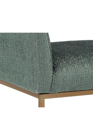   Teal Cutout-Back Dining Chair | Oroa.com