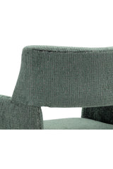 Teal Cutout-Back Dining Chair | Splendido Greco | Oroa.com