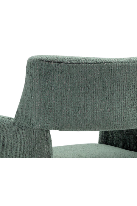 Teal Cutout-Back Dining Chair | Splendido Greco | Oroa.com