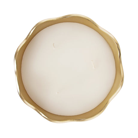 Alessia Metal Candle Bowl