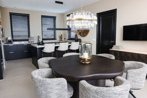 Brown Acacia Organic Dining Table | Richmond Interiors Sherman | Oroa.com