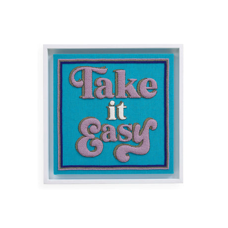 Beaded Linen Wall Art | Jonathan Adler Take It Easy | Oroa.com