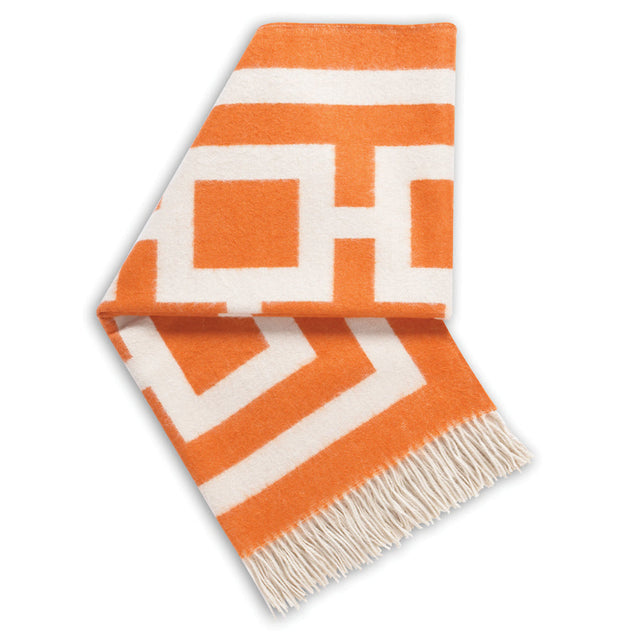 Baby Alpaca Fringed Throw | Jonathan Adler Nixon | Oroa.com