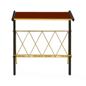 Angled Leg Magazine Side Table | Jonathan Adler Trocadero | Oroa.com