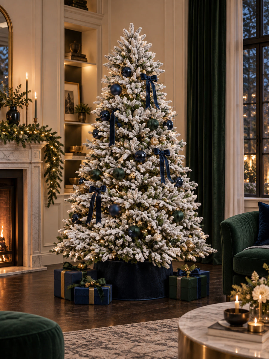 7FT Snow‑Flocked Christmas Tree | OROA