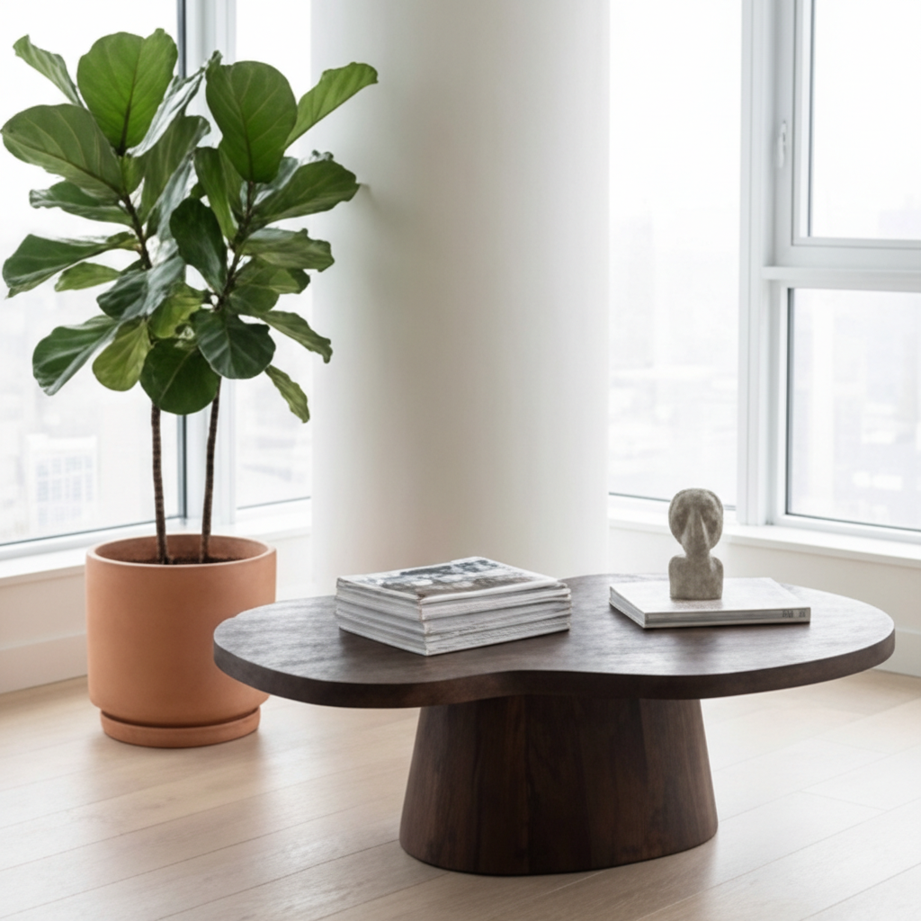 Brown Mango Organic Coffee Table | Richmond Interiors Odile | Oroa.com