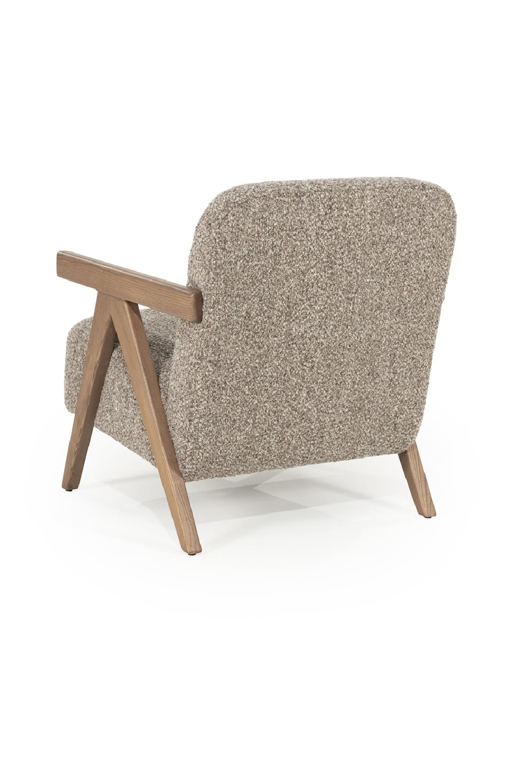 Ash Framed Lounge Armchair | Eleonora Francis | Oroa.com