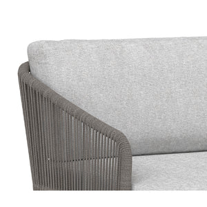   Gray Rope Outdoor Sofa | Oroa.com