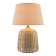 Modern European furniture - Beige Rattan Table Lamp - www.oroa.com