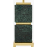Modern European furniture - Travertine Accent Table Lamp - www.oroa.com