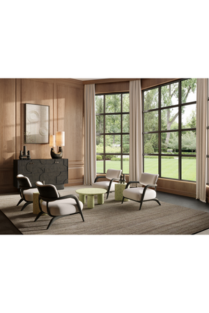   Handmade Round Coffee Table | Oroa.com