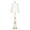 Brass Accent Lacquered Buffet Lamp | Jonathan Adler Versailles | Oroa.com