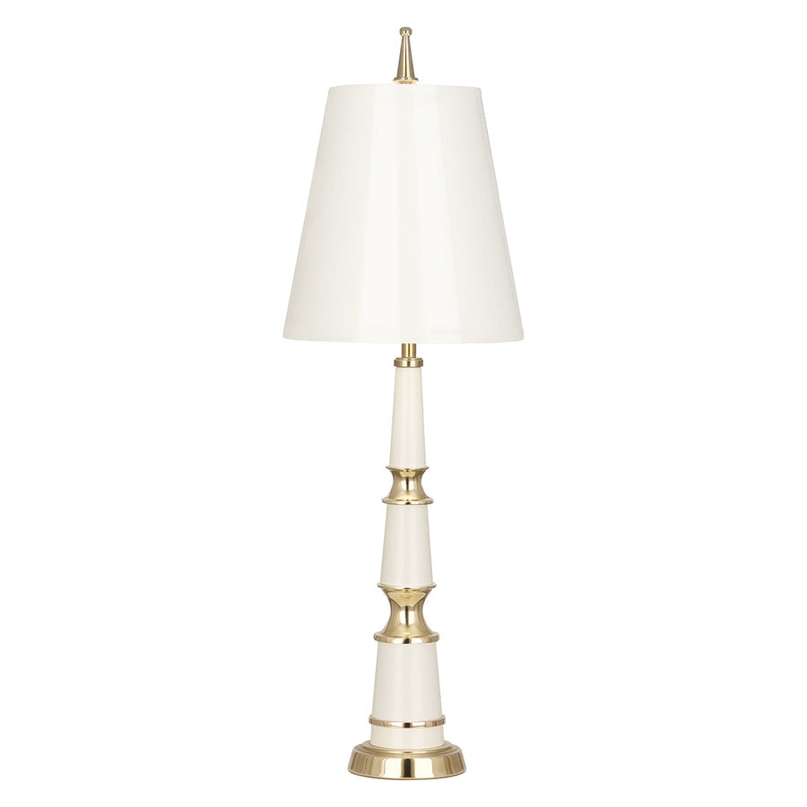 Brass Accent Lacquered Buffet Lamp | Jonathan Adler Versailles | Oroa.com
