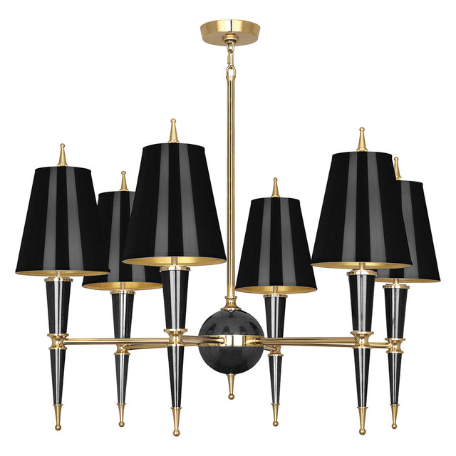 Opaque Multi-Shades Chandelier | Jonathan Adler Versailles | Oroa.com