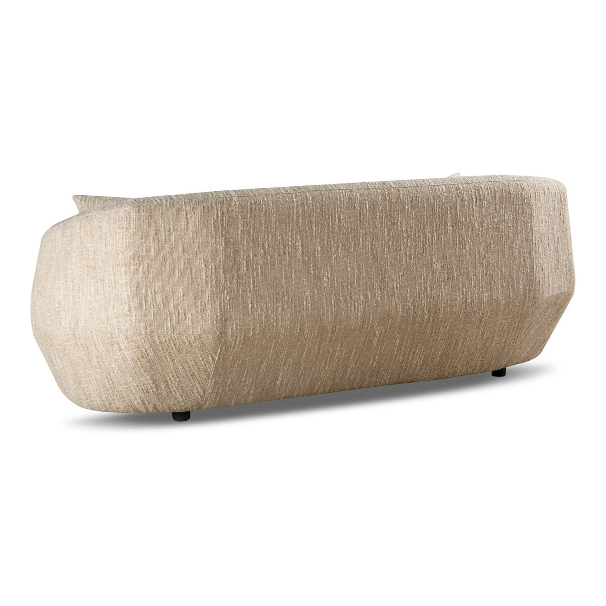 3 Seater Beige Fabric Sofa | OROA Modern Belinda | Oroa.com