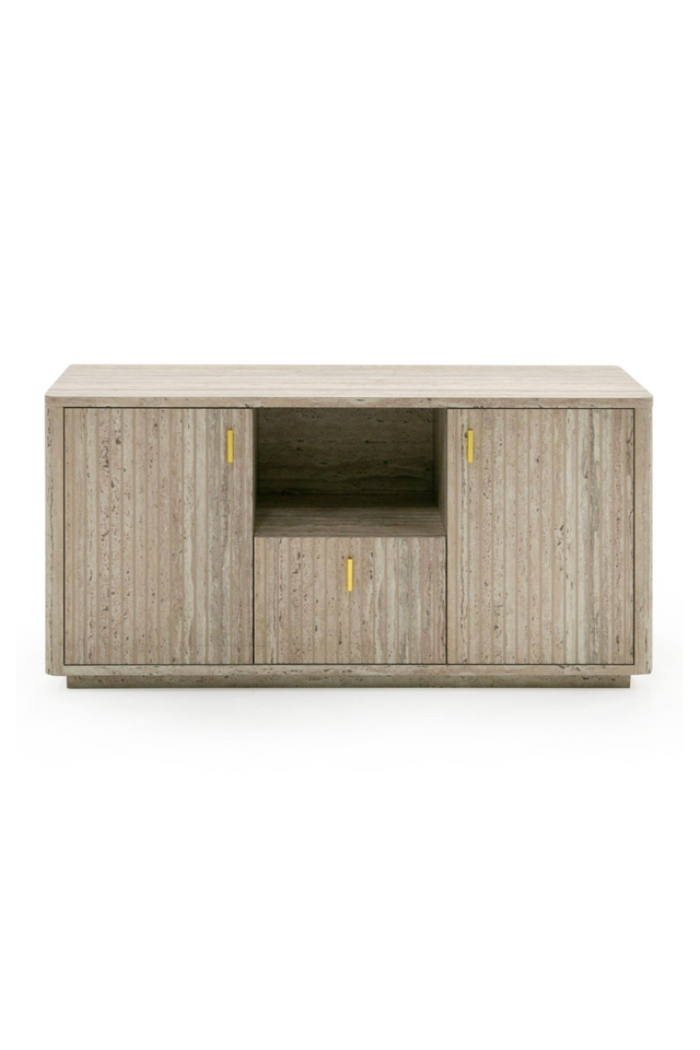 Travertine Horizontal File Cabinet | OROA Modern Roma | Oroa.com
