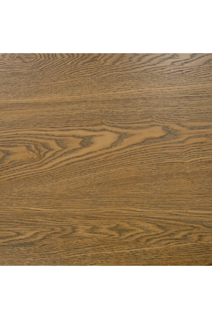   Reeded Walnut Round Coffee Table | Oroa.com