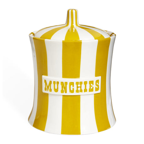 Stripes Porcelain Munchies Canister | Jonathan Adler Vice | Oroa.com