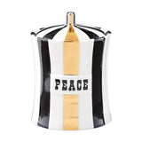 Gilded Porcelain Canister | Jonathan Adler Vice | Oroa.com
