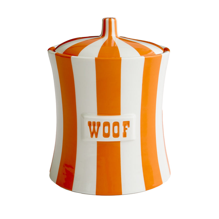 Stripes Porcelain Canister | Jonathan Adler Vice Woof | Oroa.com